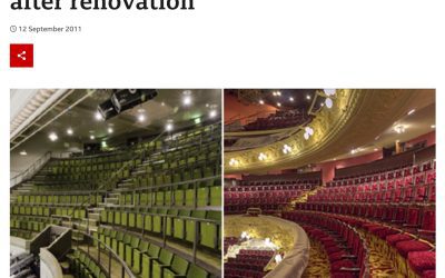 Newcastle’s Theatre Royal Reopening (from the BBC)